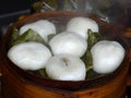 Chinese chengdu snacksÃ¯Â¼ÅCakes wrapped in leaves